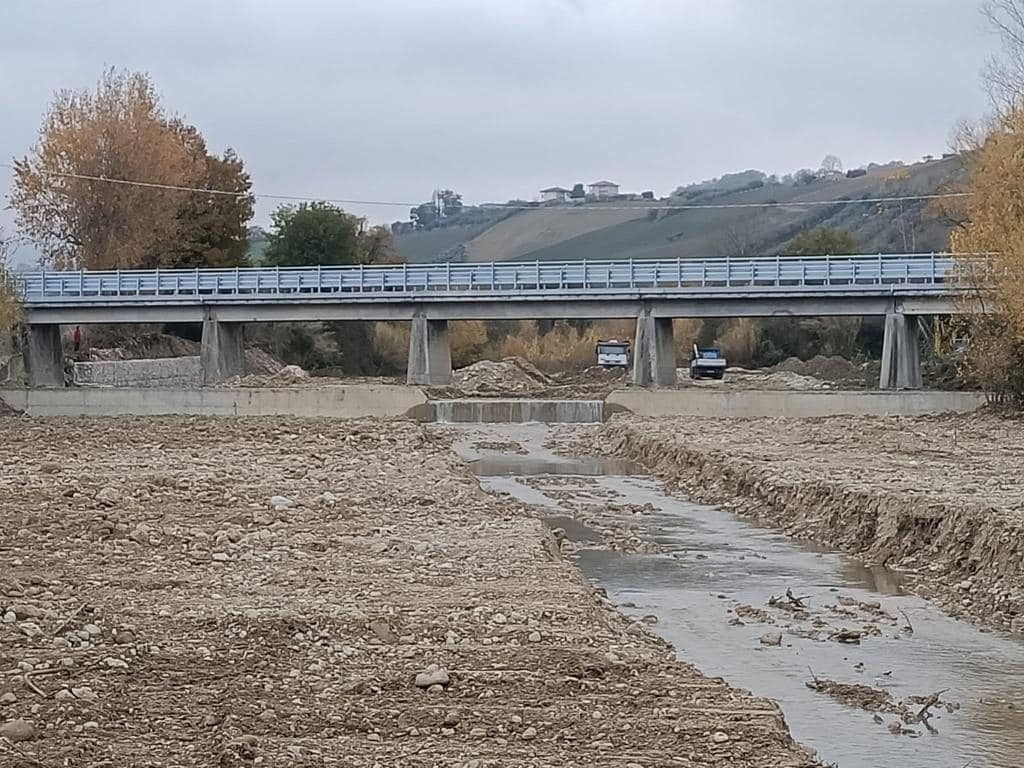 Lavori fluviali — Torrente Tesino — foto 2